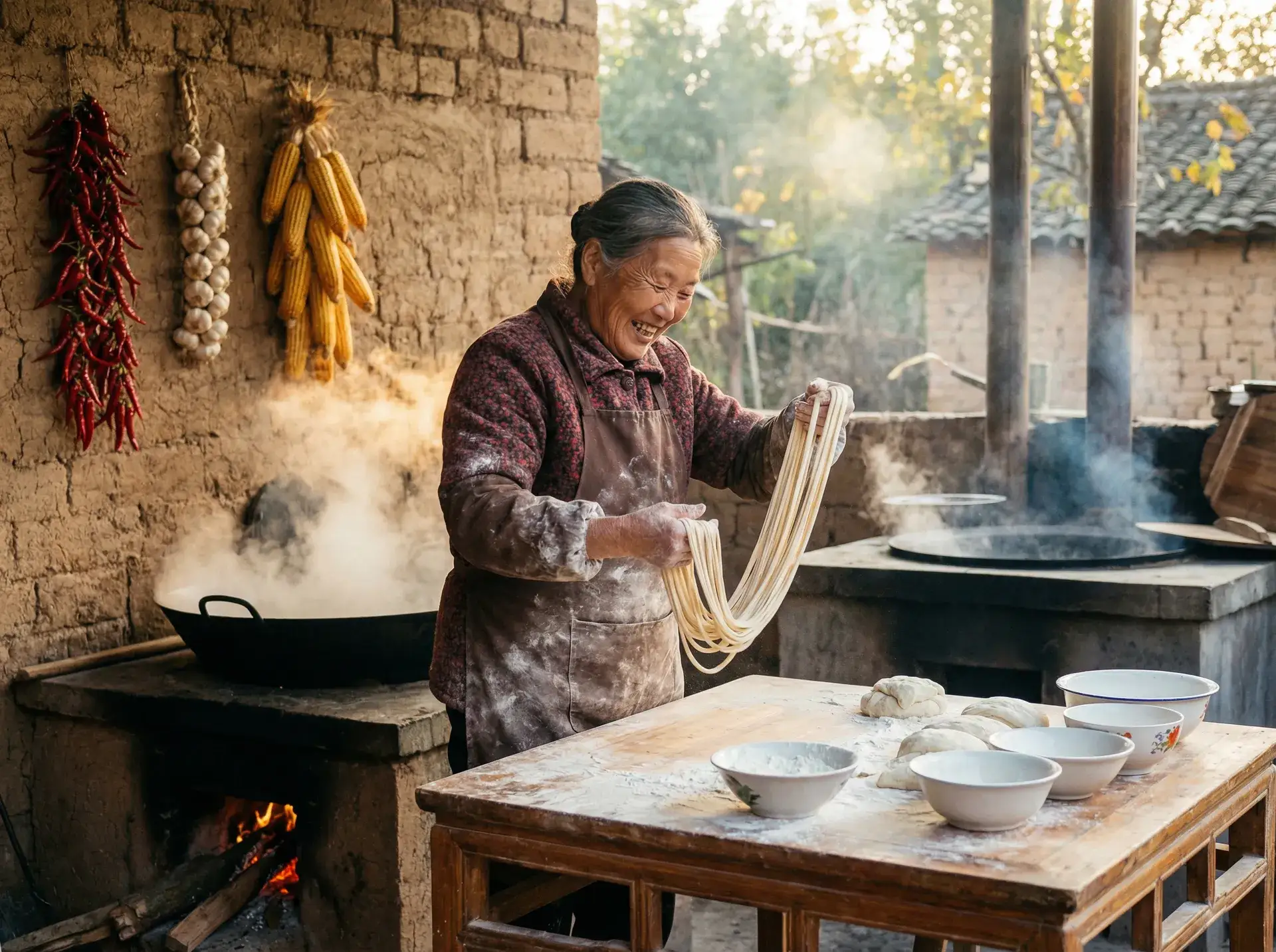 农家大嫂手擀面 - 太平间闹鬼事件下载 乡村美食